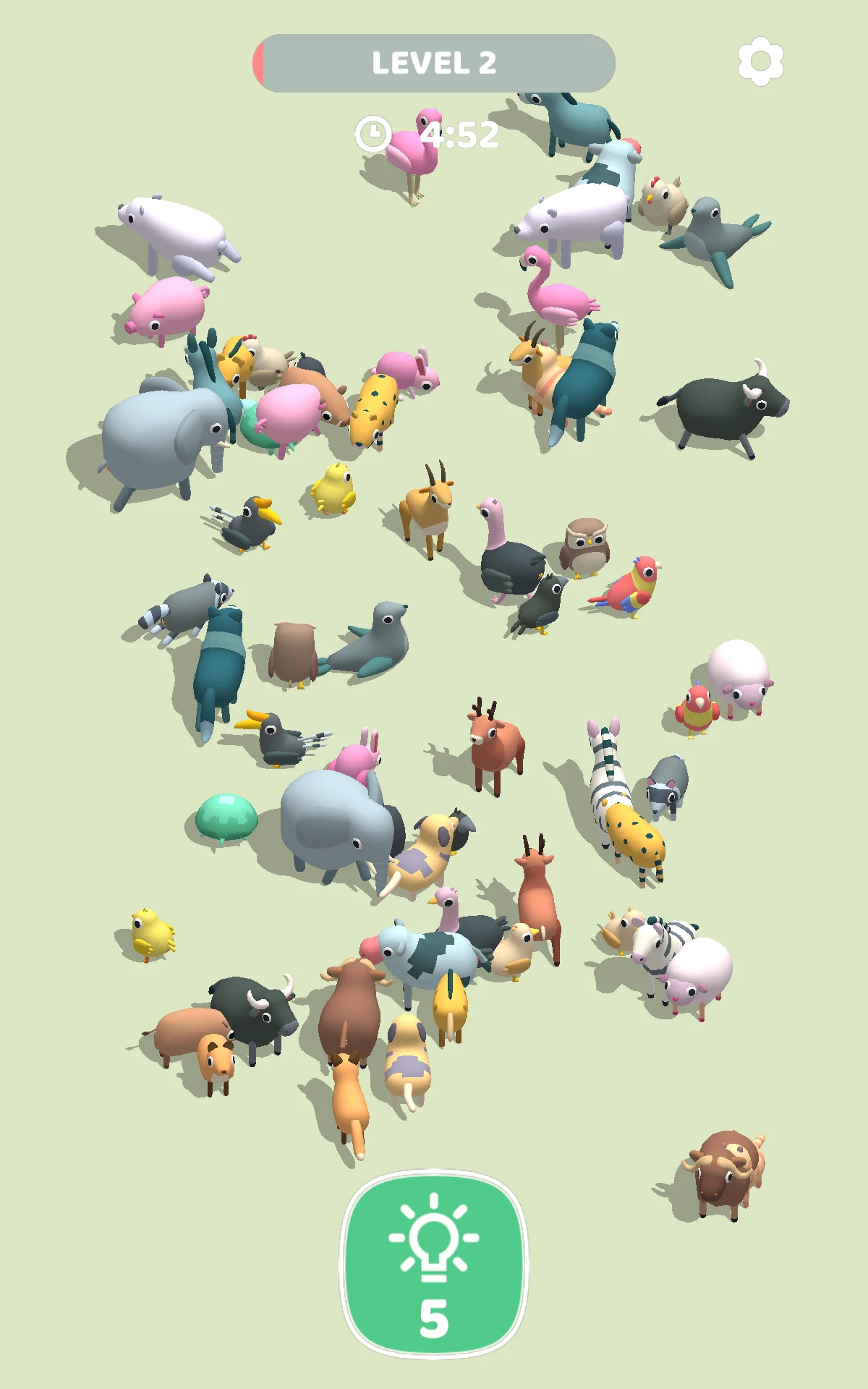 Animal Match 3D screenshot