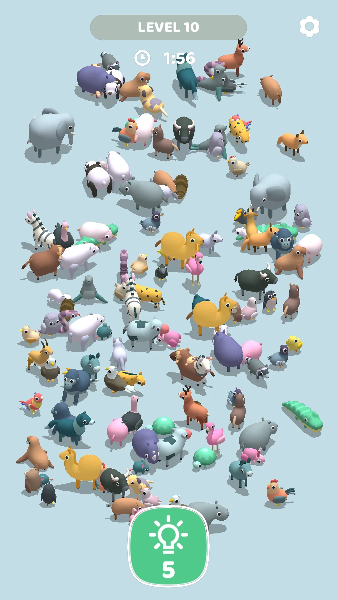 Animal Match 3D screenshot