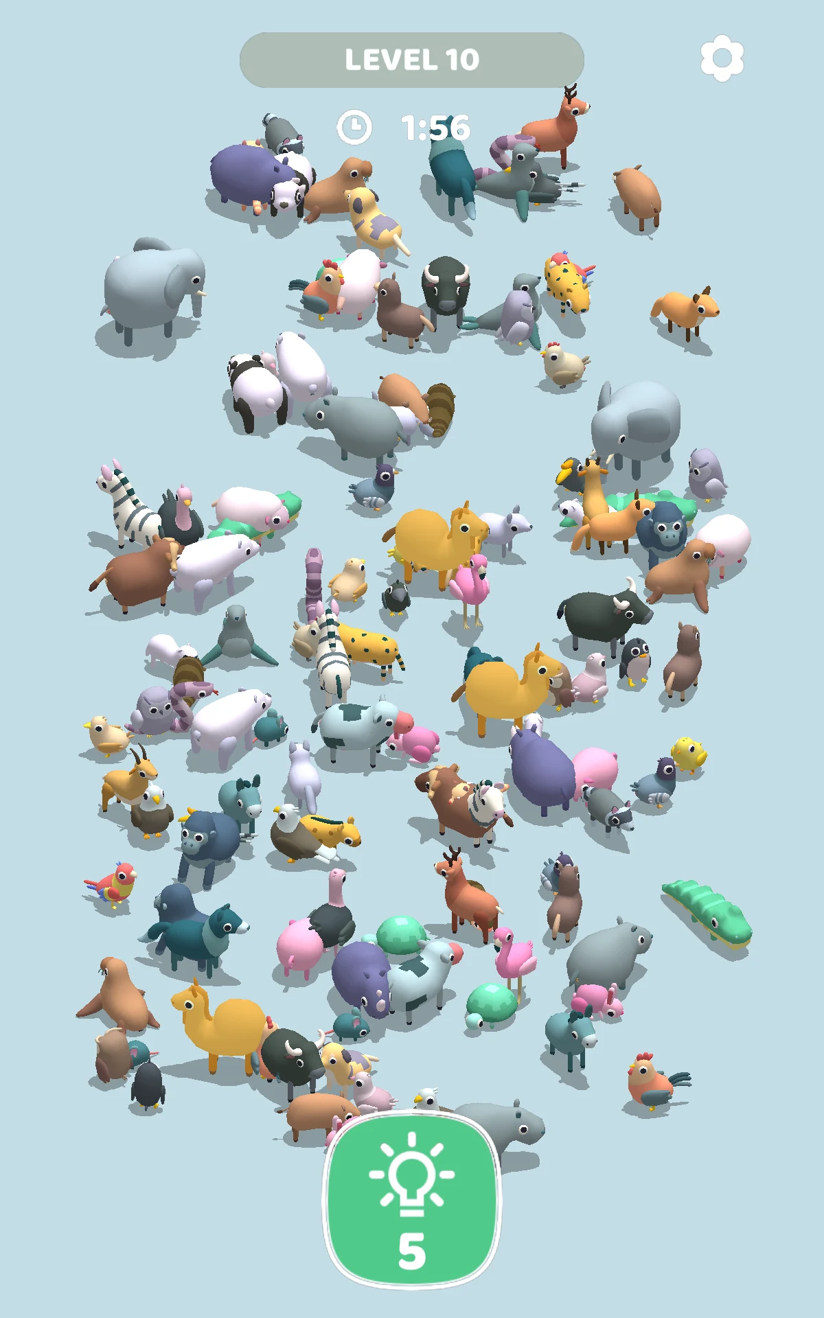 Animal Match 3D screenshot