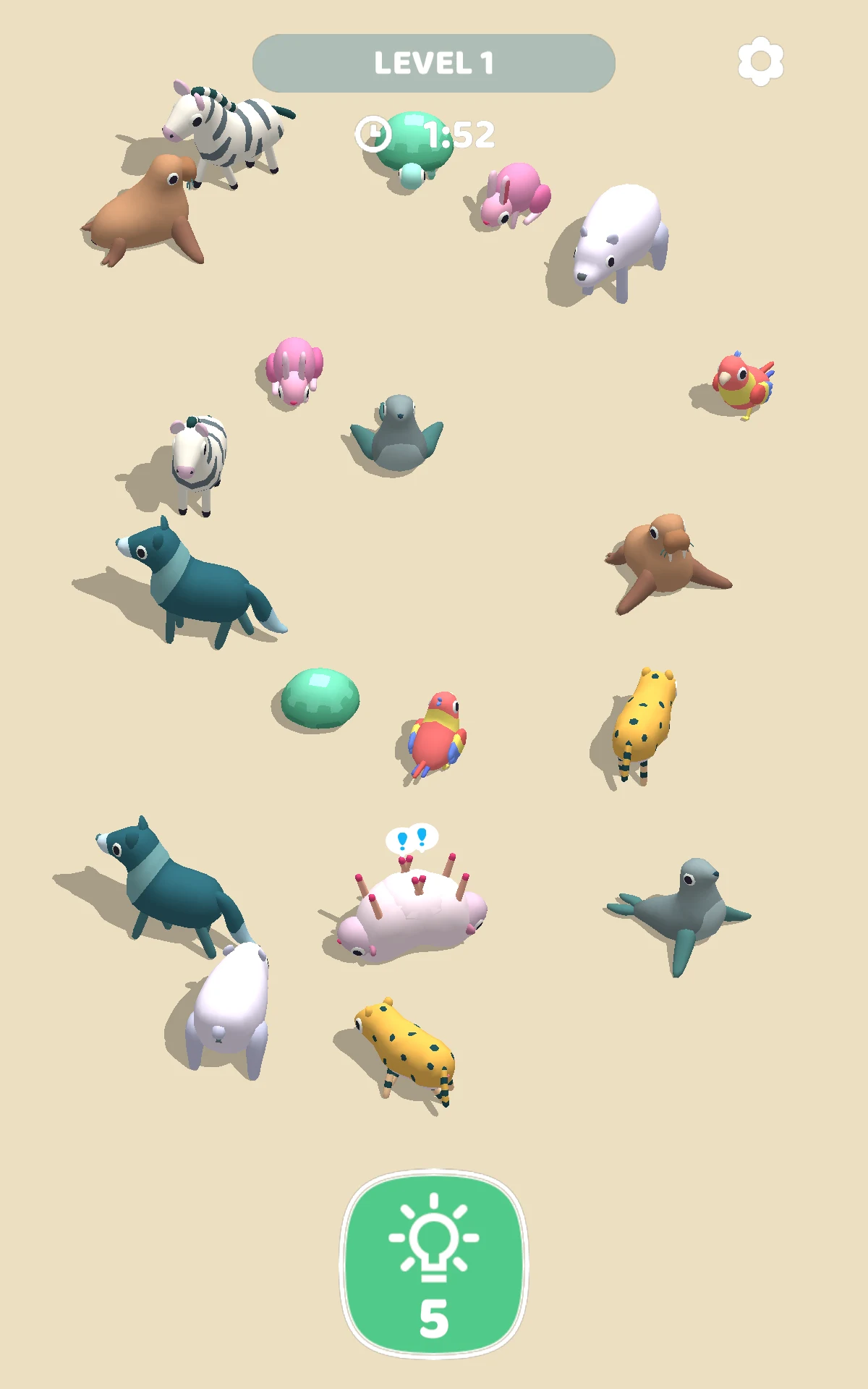 Animal Match 3D screenshot